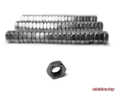 Steinjager Nuts Bulk Jam Fasteners, Bulk 7/8-14 LH 72 Pack Grade 2 Plated Zinc Silver - J0014386