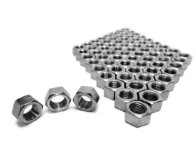 Steinjager Nuts Bulk Full Fasteners, Bulk M12 x 1.75 LH 75 Pack Class 4 Plated Zinc Yellow