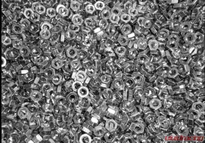 Steinjager Nuts Bulk Full Fasteners, Bulk M8 x 1.25 RH 1000 Pack Class 10 Plated Zinc Yellow - J0014439