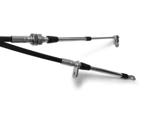 Steinjager Shifter Cables, Push-Pull 10-32 240 Inches Long Eyelet Style 2 inch travel