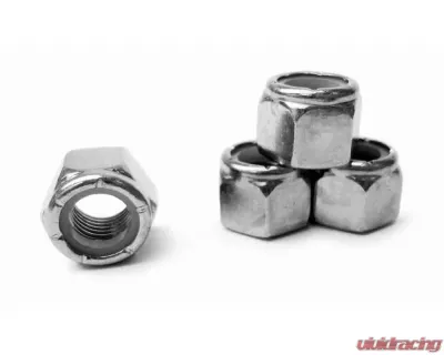Steinjager Nuts Bulk Lock Fasteners, Bulk 3/4-16 RH 4 Pack Grade 8 Plated Zinc Clear - J0031399