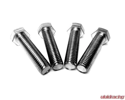 Steinjager Cap Screws, Hex Head Fasteners, Bulk 1/2-20 x 2.75 Grade 8 Plated Zinc Clear Pack Qty 4 - J0041158