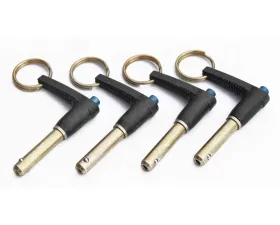 Steinjager Quick Release Pin Fasteners, Bulk Push Button 4 Pack