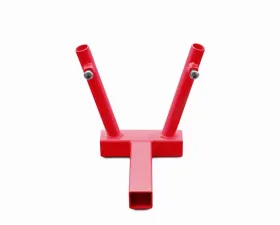 Steinjager Hitch Mount Flag Holder 2 Flags Red Baron
