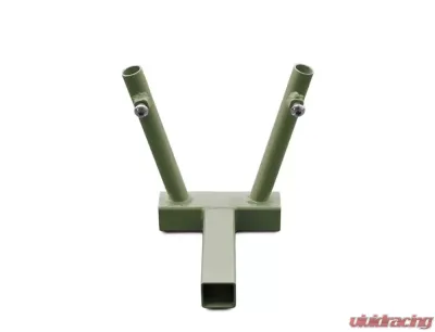Steinjager Hitch Mount Flag Holder 2 Flags Locas Green - J0045352