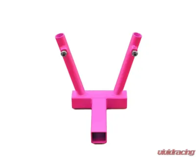Steinjager Hitch Mount Flag Holder 2 Flags Hot Pink - J0046432
