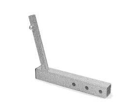 Steinjager Hitch Mount Flag Holder 1 Flag Gray Hammertone