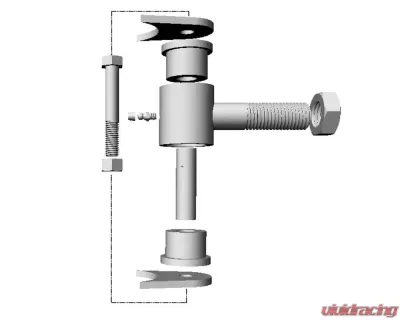 2 Kits) Stainless Steel Axle & Bearings for Z-Force SZ