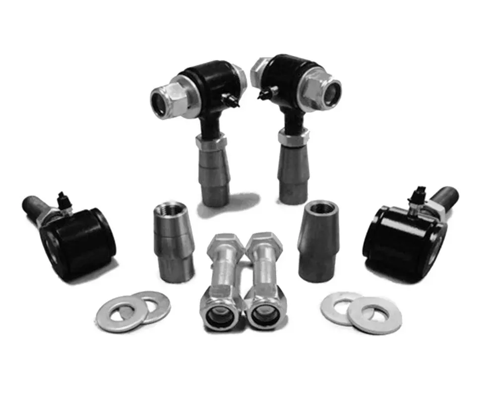 Steinjager 3/4-16 RH LH Poly Bushings Kits, Male 5/8 Bore x 3.00 Wide fits 1.500 x 0.120 Tubing Black Powdercoated Bush Housing Four Poly Ends Per Kit - J0009389