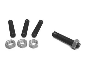 Steinjager 1.25-12 RH Threaded Stud, Weldable  Grade 8 equivalent 4 Pack