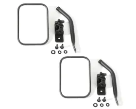 Steinjager Mirrors Quick Release Jeep Wrangler LJ 2004-2006