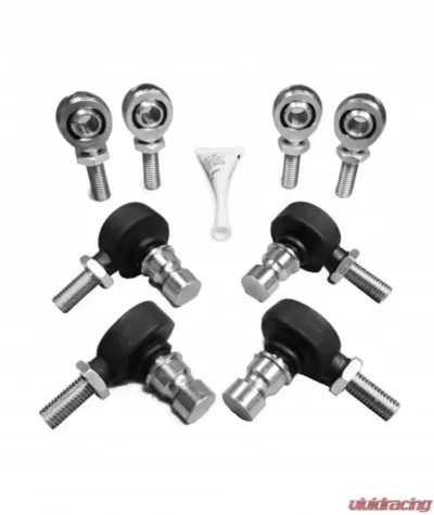 Steinjager 1996-2008 A4 Front Upper Control Arms Rebuild Kit Double Adjustable with Chrome Moly Rod Ends - J0030143