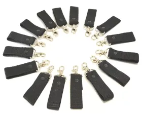 Steinjager Black Key Chain Fobs 16 Pack