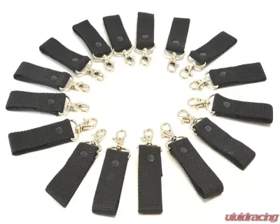 Steinjager Black Key Chain Fobs 16 Pack - J0041220
