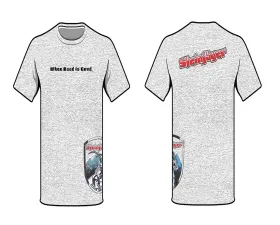 Steinjager Gray Shirts Shield and Slogan Size L