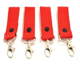 Steinjager Red Key Chain Fobs 4 pack