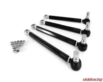 Steinjager Front Upper Control Arms Double Adjustable with Chrome Moly Rod Ends Volkswagen Passat 98-05 - J0030137