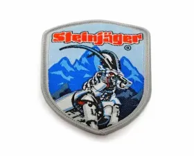 Steinjager Shield Patches, Sew On 2.3 x 3.0 inches