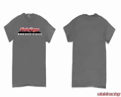 Steinjager Gray When Baad is Good Shirts Size XL - J0046739