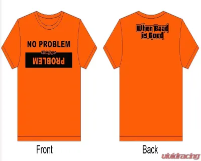 Steinjager Orange Shirts Problem No Problem Size XL - J0047209