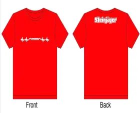 Steinjager Red Shirts Heartbeat Size L