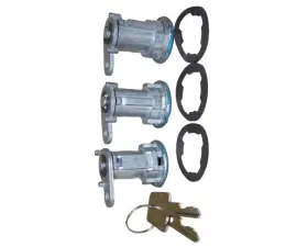Steinjager Door Lock Cylinder Set of 3  Jeep CJ-7 1981-1986