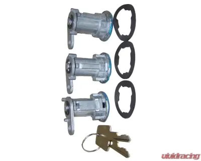 Steinjager Door Lock Cylinder Set of 3  Jeep CJ-8 1981-1986 - J0052389