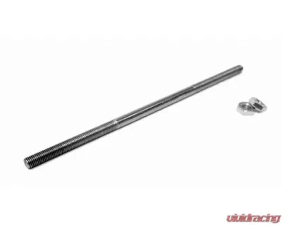 Steinjager Threaded Rods with Nuts Linkage Rods 1/2-20 Plated Zinc Yellow 11.00 Inches Long - J0028657