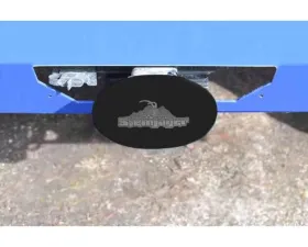 Steinjager Black Hitch Cover Steinjager Logo