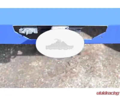 Steinjager Cloud White Hitch Cover Steinjager Logo - J0045785