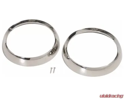 Steinjager Headlight Bezel Stainless Jeep CJ-8 1981-1986 - J0052983
