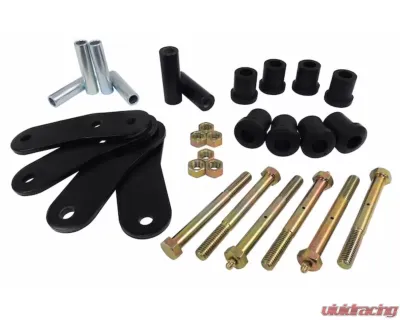 Steinjager Suspension Repl Parts Leaf Springs Shackle Kit Jeep Wrangler YJ 1987-1995 - J0053082