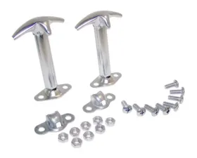 Steinjager Hood Flutter Linkage Stainless Jeep CJ-2A 1946-1949