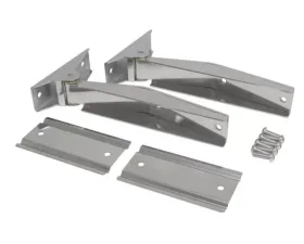 Steinjager Tailgate (Liftgate) Repl Parts Tailgate Hinges Stainless Pair Jeep Wrangler TJ 1997-2006