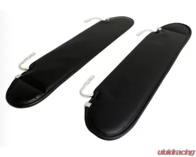 Steinjager Sun Visors Black Jeep Wrangler YJ 1987-1995 - J0053463