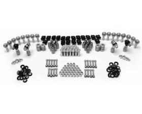Steinjager Builders Kit Rod End Kits 3/4-16 x 5/8 RH and LH Chrome Moly Housing, Nylon Race Fits 1.250 x 0.120 Tubing 20 Rod Ends
