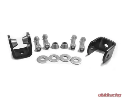 Steinjager Drop Clevis Kits (Without End Links) Sway Bar End Links 1/2 Bore Clevises are Zinc Plated Includes Misalignment Spacers Includes 2 Clevises - J0015476