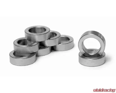 Steinjager Bushing Style, Unplated Rod End Spacers 1.000 Bore 1.004 Long 1.375 Diameter 8 Pack - J0031425