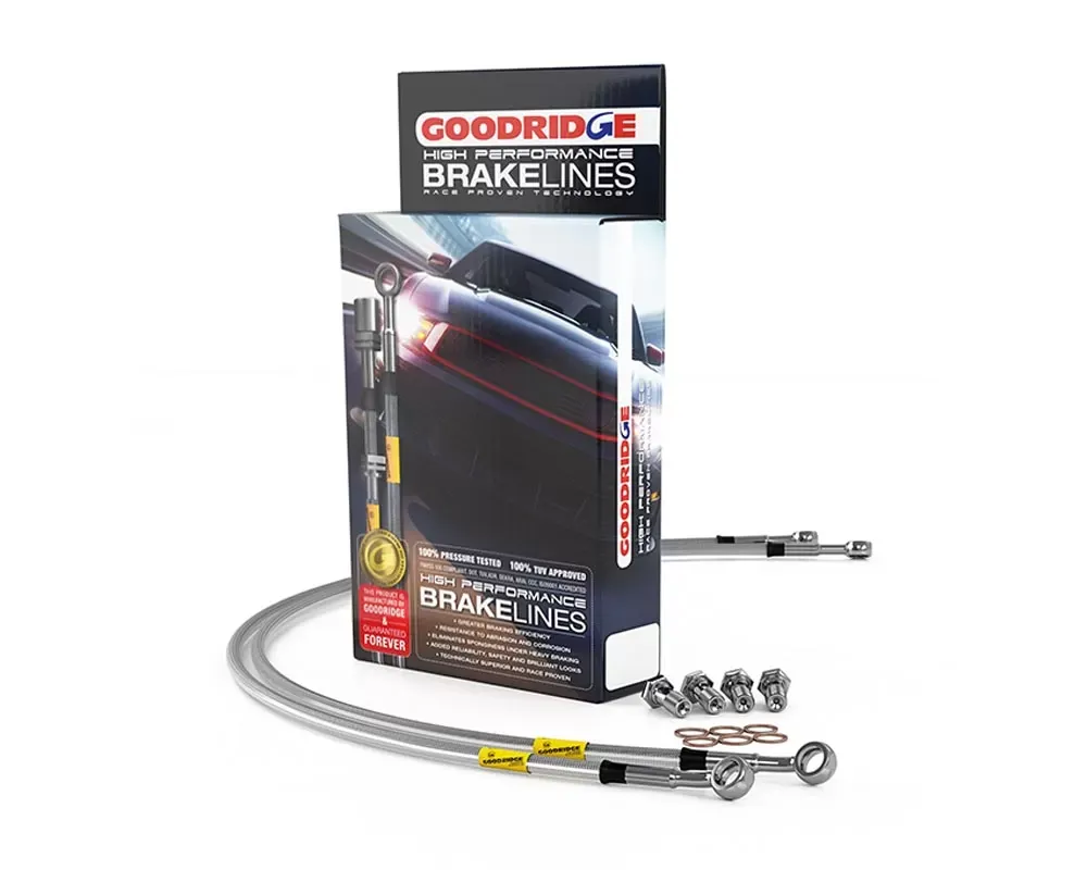 Goodridge G-Stop DOT-Compliant Brakeline Kit Mercedes-Benz SL350 2003-2004 - 34003