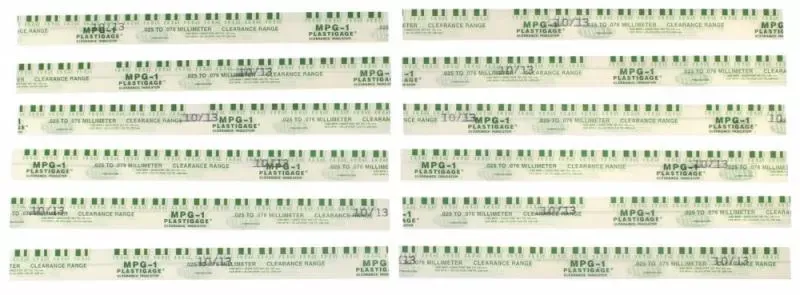 Clevite Green Plastigage - 12 Pack - MPG1