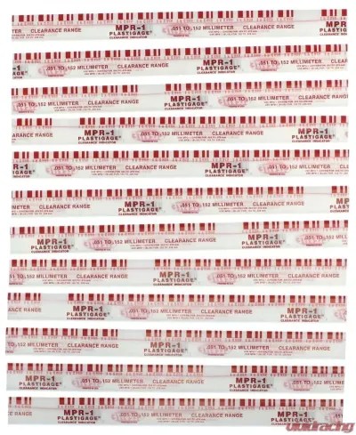 Clevite Red Plastigage - 12 Pack - MPR1