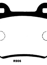 Project Mu Type HC+ Rear Brake Pad Nissan 350Z Brembo 03-07                                     - PHR906 - Image 3