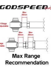 Godspeed Project Adjustable Camber Kit Scion tC 2005-2010                                     - AK-168 - Image 6