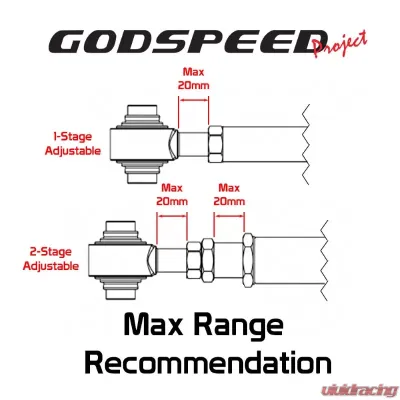 Godspeed Project Adjustable Camber Kit Scion tC 2005-2010 - AK-168