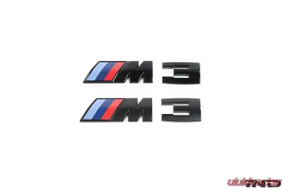 IND BMW OEM Painted Trunk Emblem BMW E90 | E92 | E93 M3 2008-2013 - IND-E9XM-TB