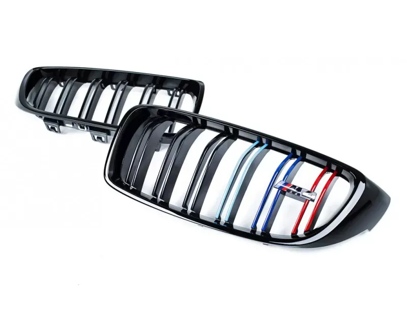 IND Full Grille Set BMW M3 15-19 - IND-F8X-FULLFG