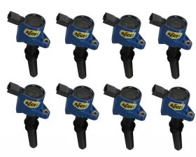 Accel COIL 8PK,FORD MOD ENG 2-VALVE, BLUE
