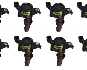 Accel COIL 8PK,FORD LATE MOD ENG 3-VALVE, BLACK