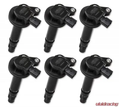 Accel COIL,FORD 3.5/3.7L 2PinBlk Cnctr 6PK Blk - 140061K-6