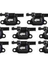 Accel 14-UP LT SQUARE COIL - BLACK 8 PACK                                     - 140081-8 - Image 2